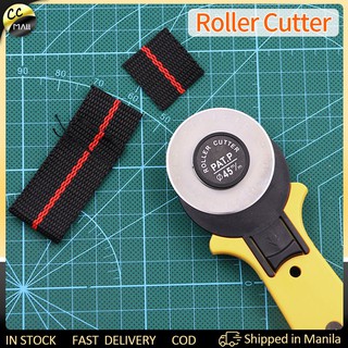 45mm Patchwork Roller Wheel Knife Rotary Cutter Paper Fabric Craft Cutter DIY Sewing Accessorie