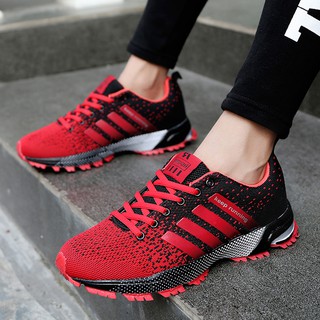 Couple Sports Shoes Running Shoes for Men Women Breathable Plus Size Sneakers