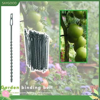 SG 50pcs Garden Cable Ties Reusable Plastic Plant Tree Climbing Support Zip Ties