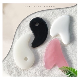 Face Gua Sha Board Facial Scraping Scrapping Plate Face Body Massage Tool New Jelly FHouse