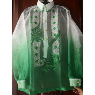 Barong tagalog monochromatic color w/out lining