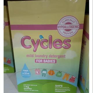 Cycles Mild Laundry Detergent 1kg.