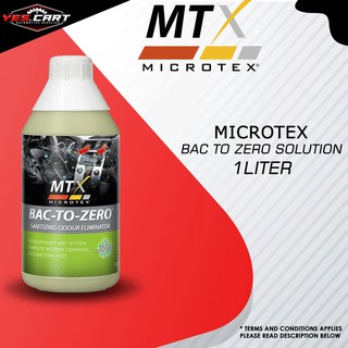 Microtex Bac To Zero Auto Deodorizing Solutions 1L