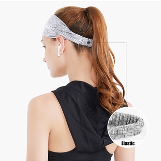 Lululemon new yoga hairband fitness hairband bid farewell to perspiration and refreshing exercise (8)