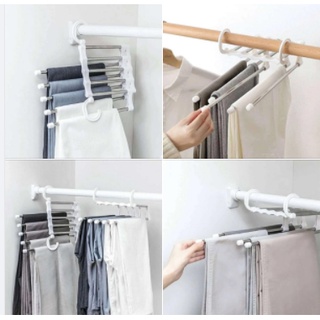 Multipurpose Clothe Hanger Space Saving Pants Hanger Organizer Clothing Trouser Pantalon Rack Hanger