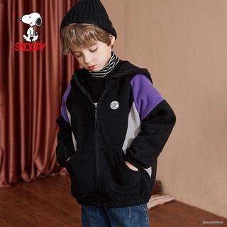 Children s jacket SNOOPY Snoopy boy jacket 2021 autumn and winter new products children s casual war