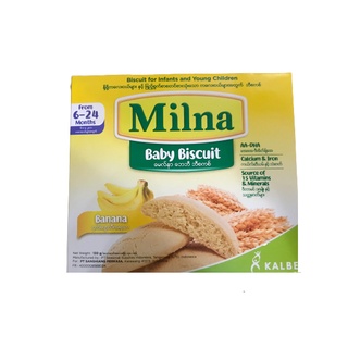 Milna Baby Biscuit Banana 130g.