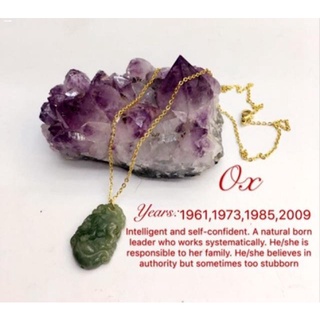 Investment Precious Metals✿◎COD NEW Arrival ZODIAC JADE NECKLACE WITH FREE Ordinary BOX