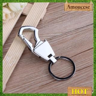 Bottle Opener Car Key Chain Metal Key Ring Key Holder Ring Belt Clip Silver Amoucese.ph♣♣