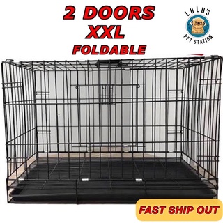 cage XXL dog cat cage collapsible foldable (1)