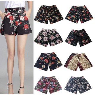 korean fashion shorts for women /plian short and floral short / yoga short (2)