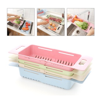 Colo Scalable Kitchen Sink Funnel Rectangular Plastic Bowl Rack Sink Strainer