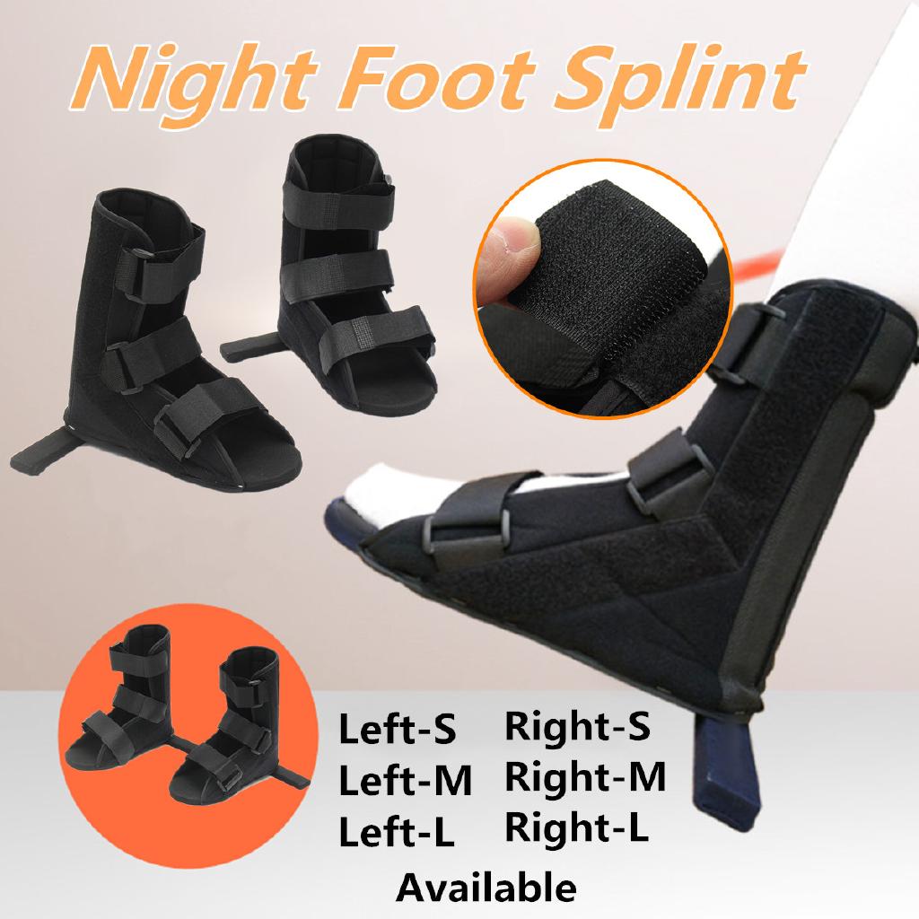 Adjustable Ankle Brace Fracture Recovery Night Splint Foot Support Guard