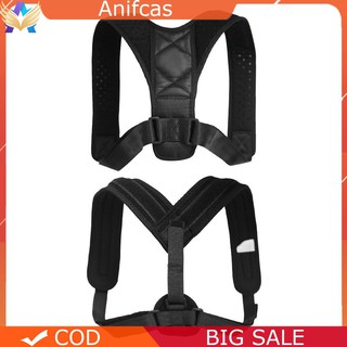 COD Unisex Adjustable Posture Corrector Back Corset Shoulder Support Brace Belt
