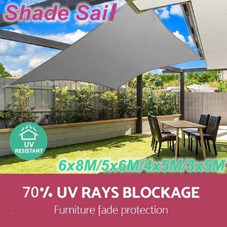 ℡☊❂280gsm Shadecloth Sun Shade Sail Cloth Outdoor Canopy