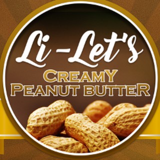 Li-Let's Creamy Peanut Butter / Lilets / Lilet's / Li-lets