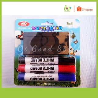 Oi Good Stuff Whiteboard Marker with Eraser (Bundle)