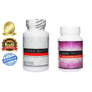 Luxxe White Glutathione and Protect Grapeseed Extract Bundle