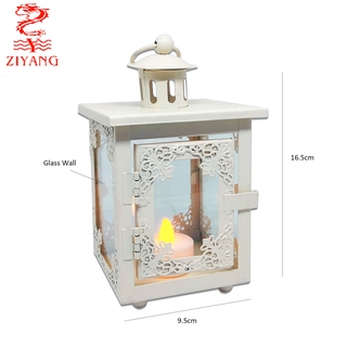 ZIYANG Metal Candle Lantern Holder for Event and Home Decorations (7206B)
