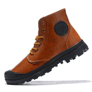 In stock PALLADIUM high-top casual Martin boots outdoor military boots