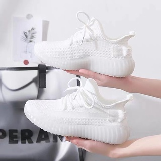 Yeezy Boost 350 Rubber Shoes For Women Korean Shoes Running Shoes Sneakers