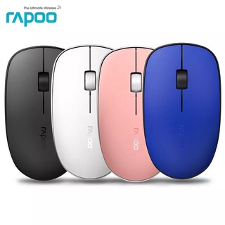 New Rapoo M200 Multi-mode Wireless Mouse with 1300DPI Bluetooth 3.0/4.0 RF 2.4GHz for Three Devices