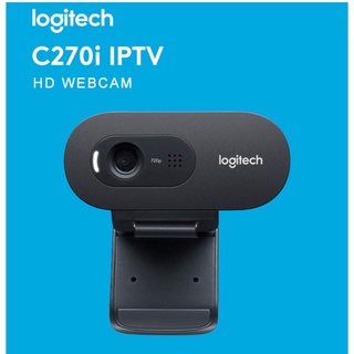 Logitech C270i HD Webcam Built-in Microphone noise cancellation 720P 5 Megapixels 30 FPS Video Calls