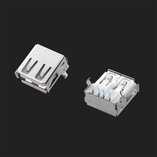 USB TYPE-A SOCKET 90-DEGREE FEMALE CONNECTOR (1piece)