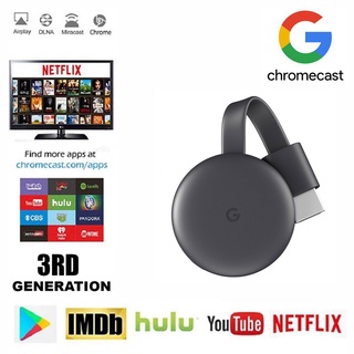 Google Chromecast 3 3rd Gen Latest HDMI Media Streaming player Tv Stick 5g/2.4g Wifi Display Dongle (1)
