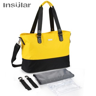 Insular Baby Bags for Mom Large Capacity Mummy Diaper Bag Mother for Stroller Baby Care Bags Nappy B