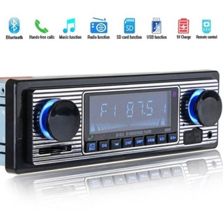 radioUS Vintage Car Bluetooth Radio MP3 Player Stereo USB/AUX Classic Stereo Audio FM MP3 / WMA / W