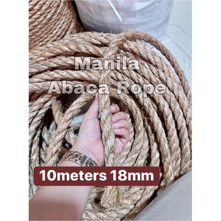 18mmx10meters Manila Abaca rope