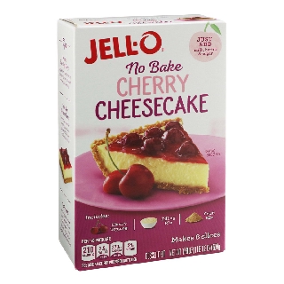 Jell-O No Bake Cherry Cheesecake Dessert Kit From USA (504g)