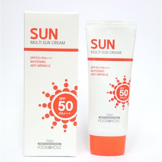【spot goods】♗▤☄[FOODAHOLIC] Multi sun cream SPF50+PA+++ 70ml * Bonus Gift (Shipping from Korea)