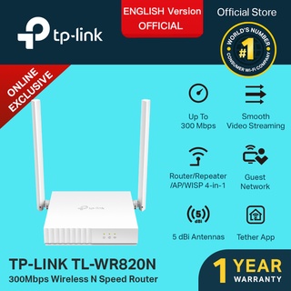TP-Link TL-WR820N 300Mbps Wireless N Speed Router N300 WiFi Router TP LINK TPLINK