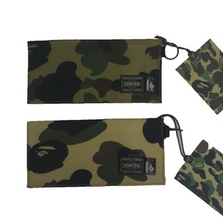 Japanese bape porter Camouflage Wallet Card Holder