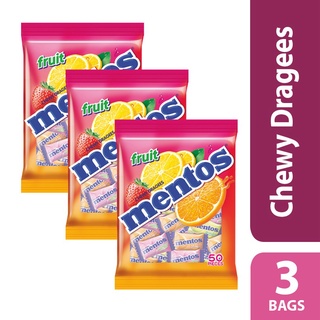 Mentos Fruit 50s - 3 bags