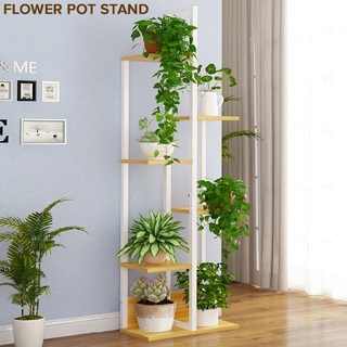 7 Layers Iron Flower Stand Pot Retro Plant Display Shelves flower stand indoor plant rack