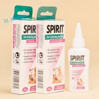 Ear Cleaning - Spirit Powder 50G - Dog Ear Cleaner Powder