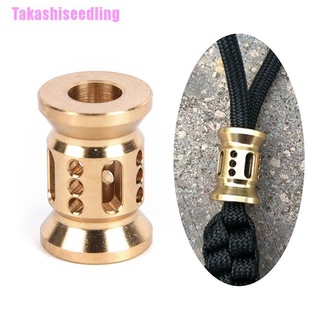Takashiseedling✨ Copper Brass Beads For Paracord Cord Bracelets Light Lanyard