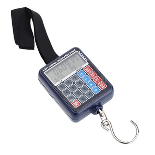 50kg/10g Multi-functional Mini Digital Hanging Luggage Weight Scale Calculator Weighing Tool