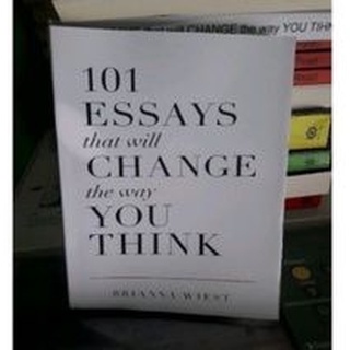 101essays that Will Change the way you think