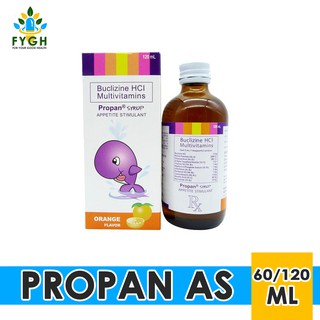 Propan Buclizine Plus Multivitamins Appetite Stimulant for Kids 60/120mL