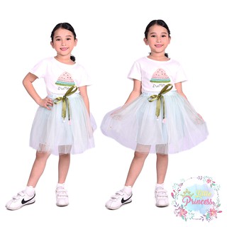My Little Princess Kids Fashionista Fluffy Tutu Skirt Princess Party Dress set T14 (2)