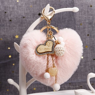 Korean keychain pendant cute plush bag pendant jewelry cute personality keychain key chain female