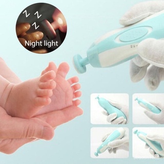 f5mK Infant Multifunctional Electric Baby Nail Trimmer Set