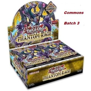 Yu-Gi-Oh! Phantom Rage - COMMONS Batch #3 (Buy 10 or more for 10 each ) READ DESCRIPTION