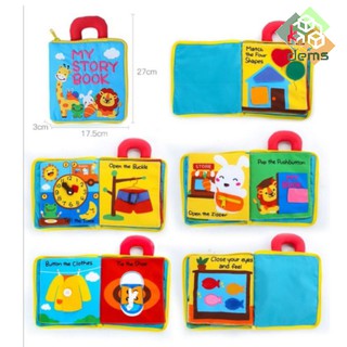 3D CLOTH BOOK INTERACTIVE EDUCATIONAL BABY SOFT BOOK BEST QUALITY (8)