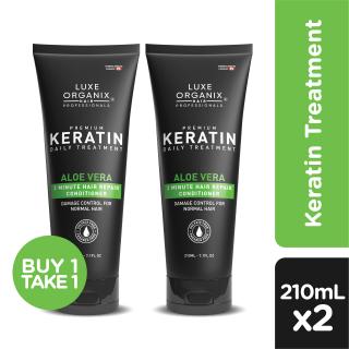 Luxe Organix Premium Aloe Vera Keratin Treatment 210ml Bundle of 2 (1)