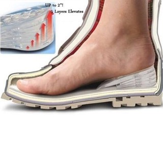 Shoes Cushion Transparent Silicone Inner Heightening Shoe Pad 5 Layers Insoles and Cushions (5)